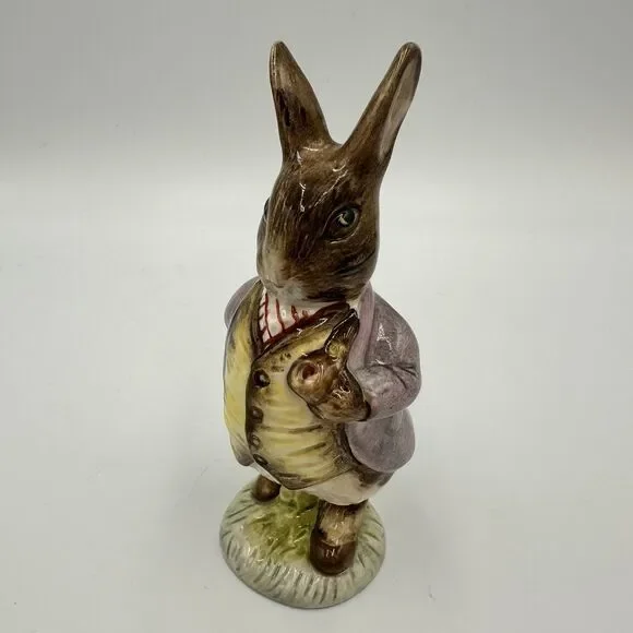Vintage 1989 Beatrix Potter Mr. Benjamin Bunny Royal Albert England, Warne 1965 - Picture 14 of 14